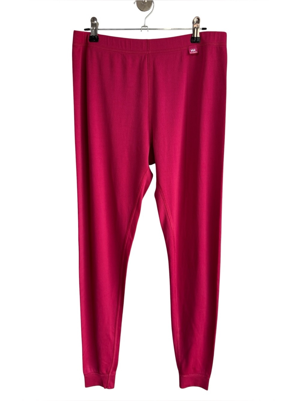 Helly Hansen Base Layer Leggings Womens L Magenta Pink Tights Pants Outdoor VGUC